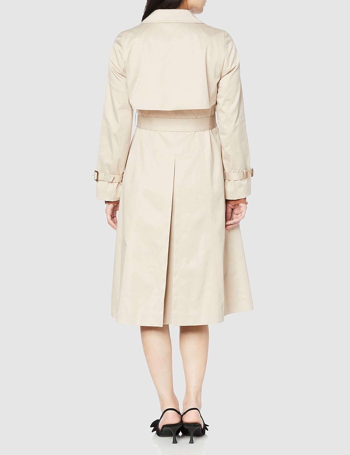Women Trench Coat, Basic Trench Coat - Image 2