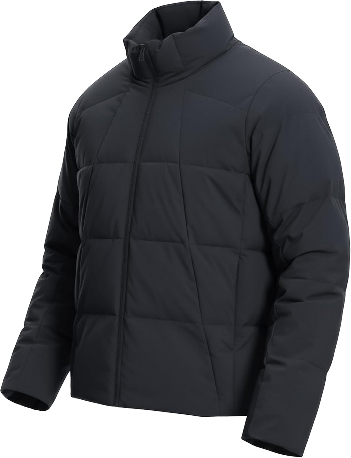 Men’s Winter Coats Down Puffer Jacket Men Waterproof Lightweight Windproof Puffy Quilted Bubble Coat Casual