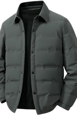 Men's Autumn Winter Trendy Simple Cold Proof Warm Short Down Jacket