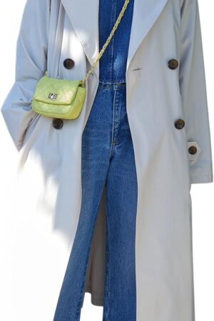 Women Trench Coat, Water Repellent, Pollen Guard 2-Way Trench Coat